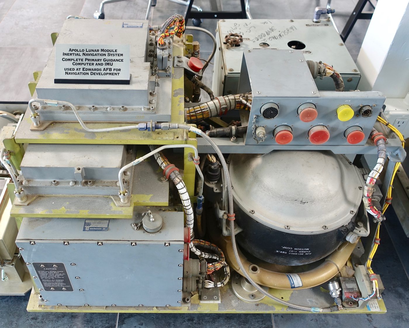 Figure 4 — An Apollo Guidance Computer with its modules. The fixed programs lived in woven "core rope" memory; the erasable memory used magnetic cores as well. Photo: File:Apollo Guidance Computer …