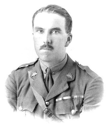 Figure 6 — John Tiltman as a young officer of the King's Own Scottish Borderers, around the time of the First World War. A quarter of a century later, as the senior cryptanalyst at Bletchley Park, he spent te…