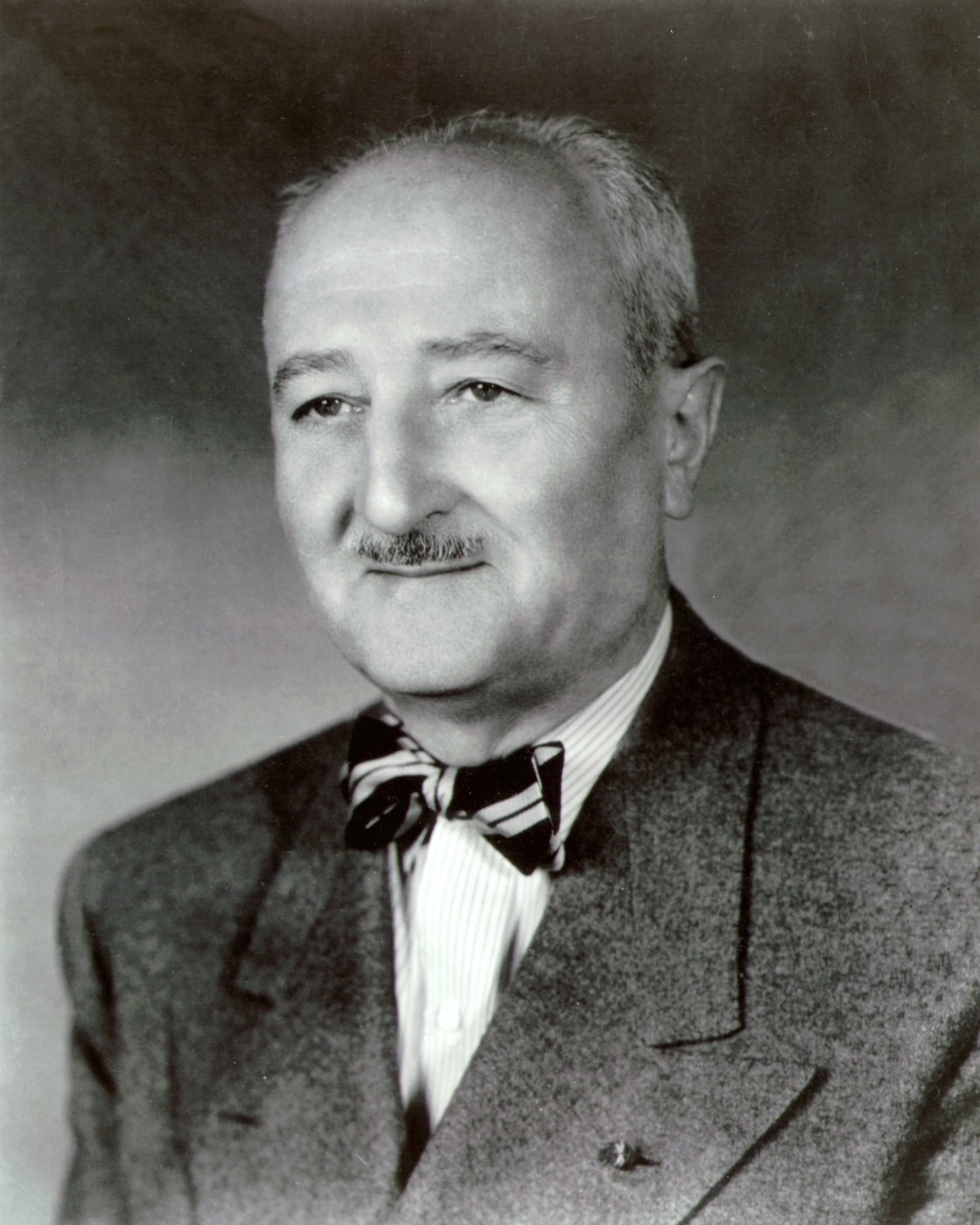 Figure 5 — William F. Friedman (1891–1969), the American Army's chief cryptologist and later the NSA's, in an undated official portrait. His friendship with Boris Hagelin, begun over the pre-war tests of Hage…